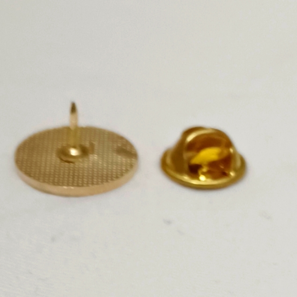CIRCLE ROSE LAPEL PIN - Picture 4 of 4